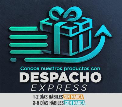 Despacho Express — Productos promocionales con entrega rápida