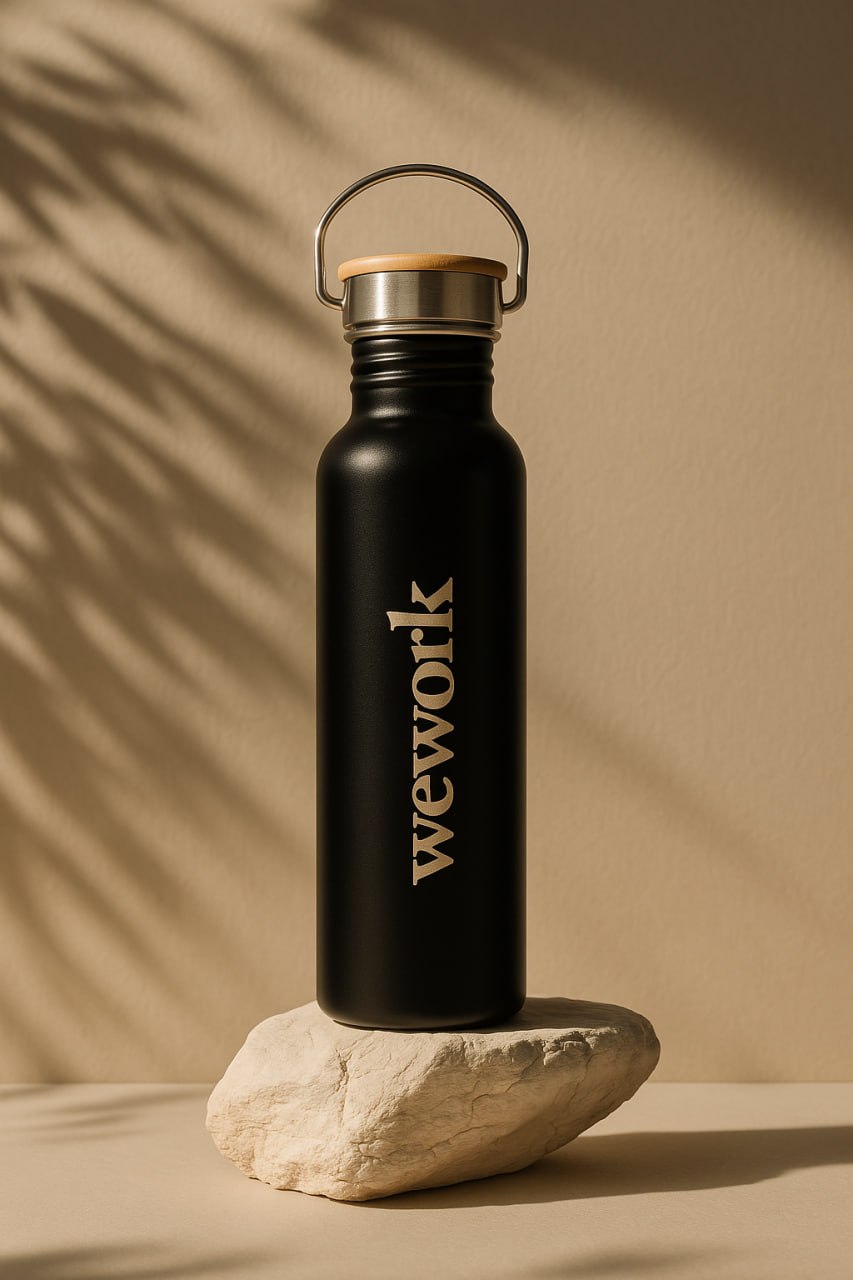 Botella negra WeWork