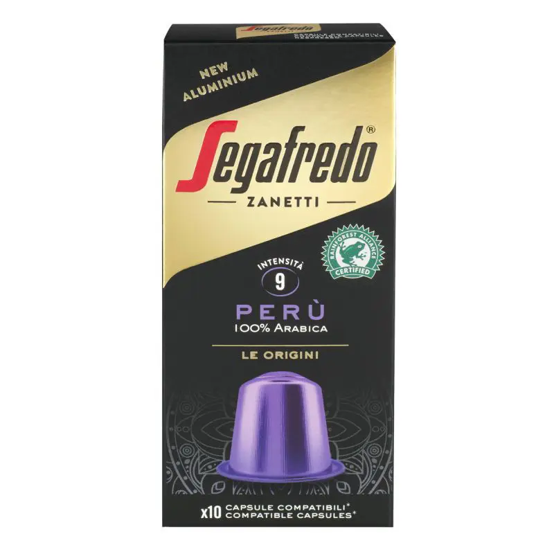 Cápsulas de Café Segafredo Edición Perú