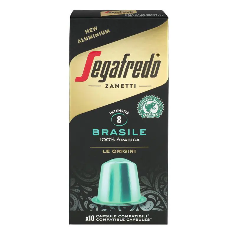 Cápsulas de Café Segafredo Edición Brasil