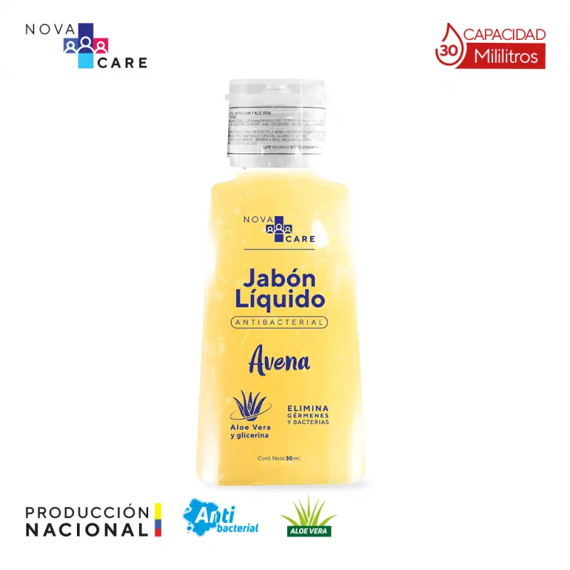 JABÓN LÍQUIDO ANTIBACTERIAL 30 ML. 2