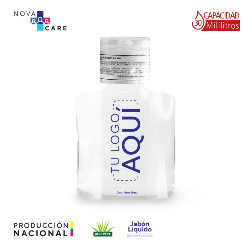 JABÓN LÍQUIDO ANTIBACTERIAL FRUTOS SILVESTRES 30 ML. 2