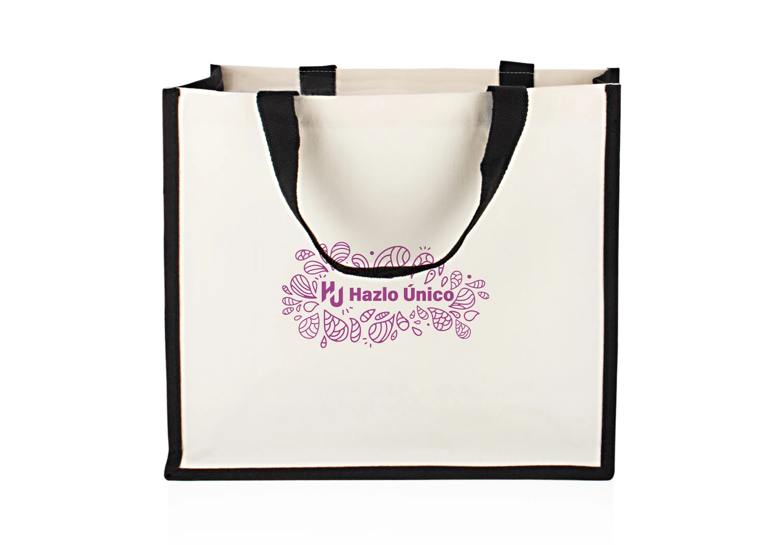 Bolsa Tote de Algodón y Yute Mellow 4