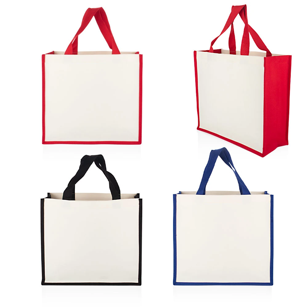 Bolsa Tote de Algodón y Yute Mellow 6