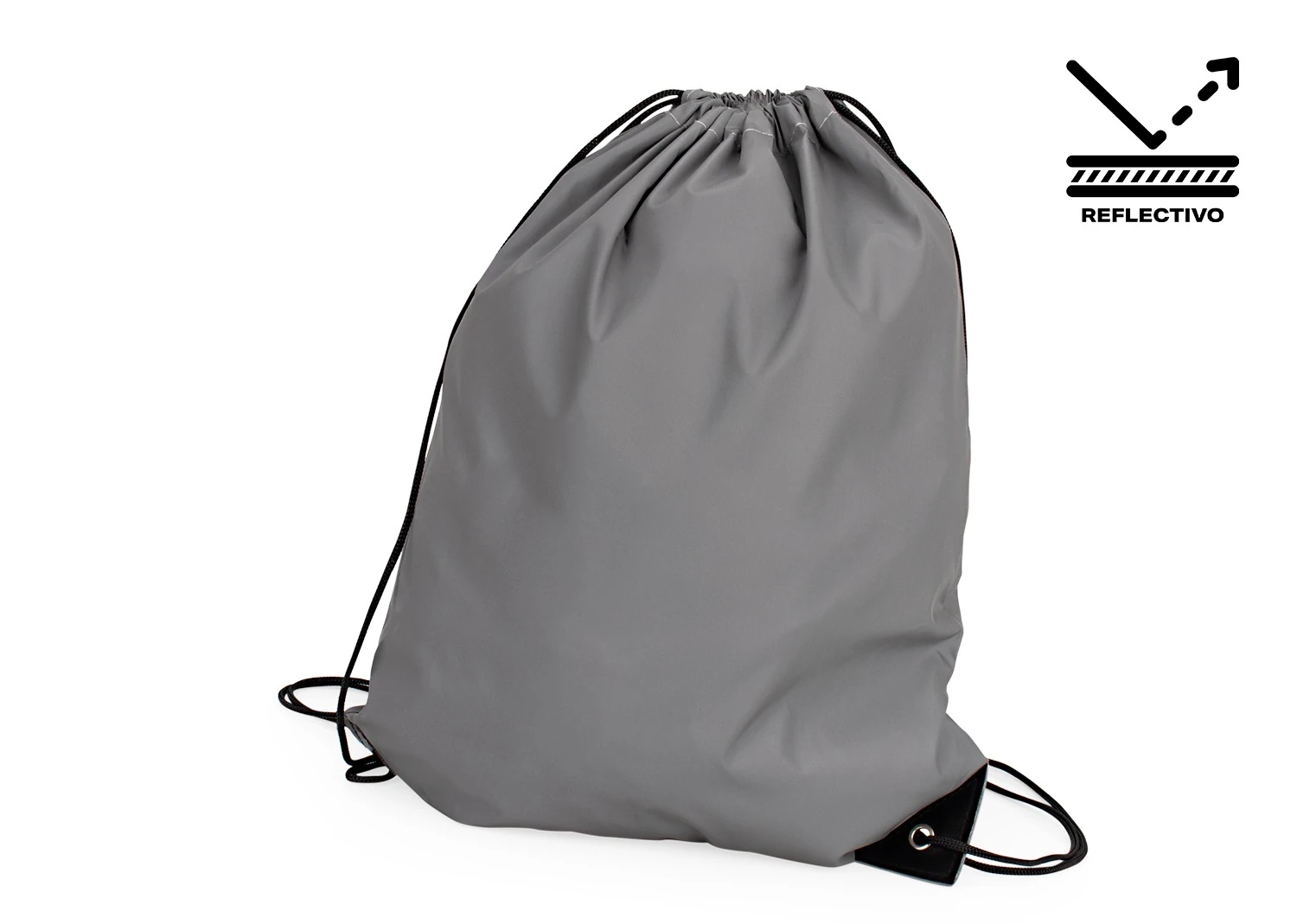 Mochila Tipo Saco Reflectiva Goodie