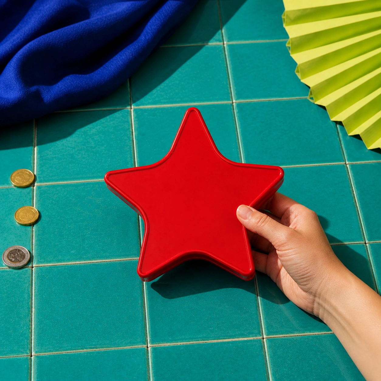 ALCANCÍA ESTRELLA 16CM - PRODUCCIÓN NACIONAL