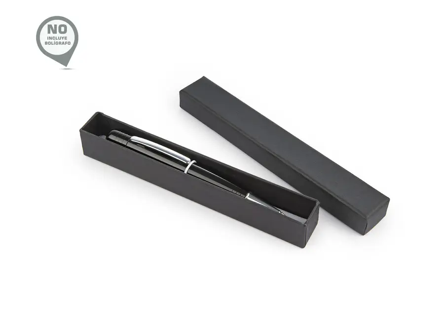 Caja Negra Bolígrafo USB personalizado con logo - Promall Colombia