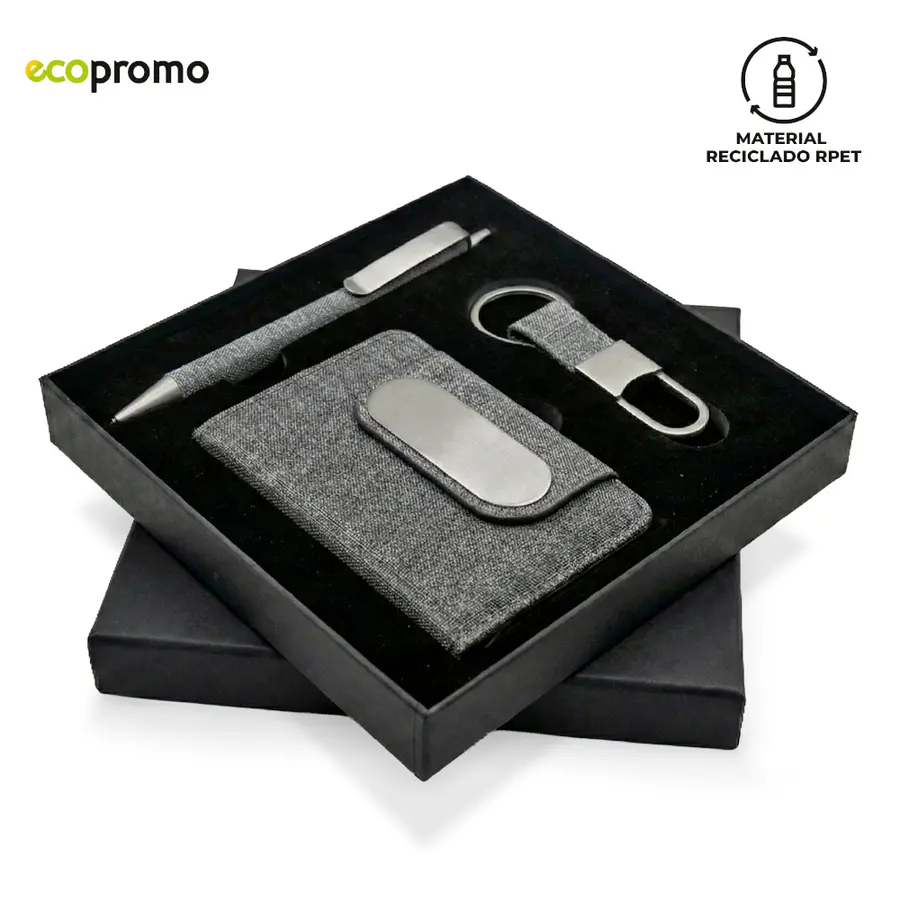 SET ML-421 RPET personalizado con logo - Promall Colombia