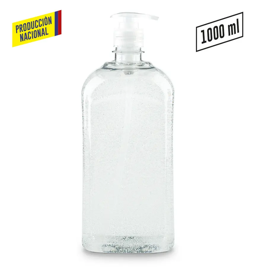Gel Antibacterial Transparente-Producción Nacional 15