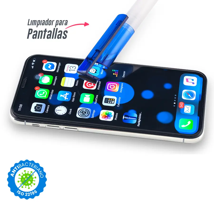 Boligrafo Flom 4-1 Antibacteriano 14