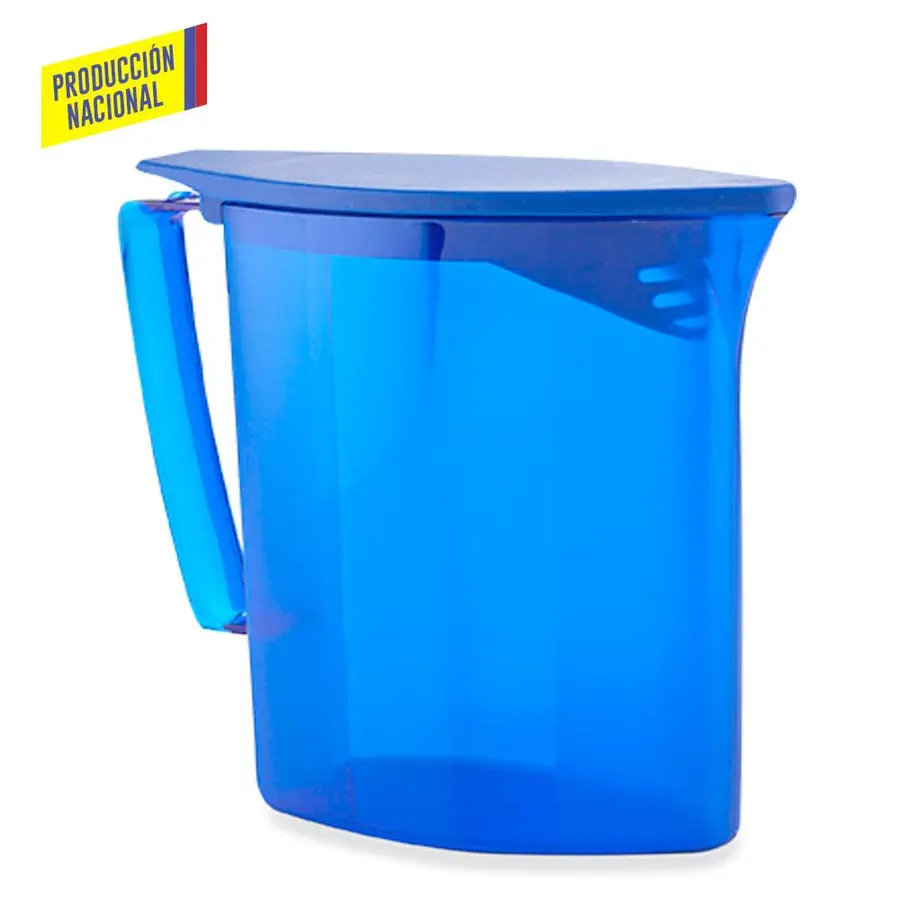 Jarra Plástica Ovalada 1000 ML - Nacional 10