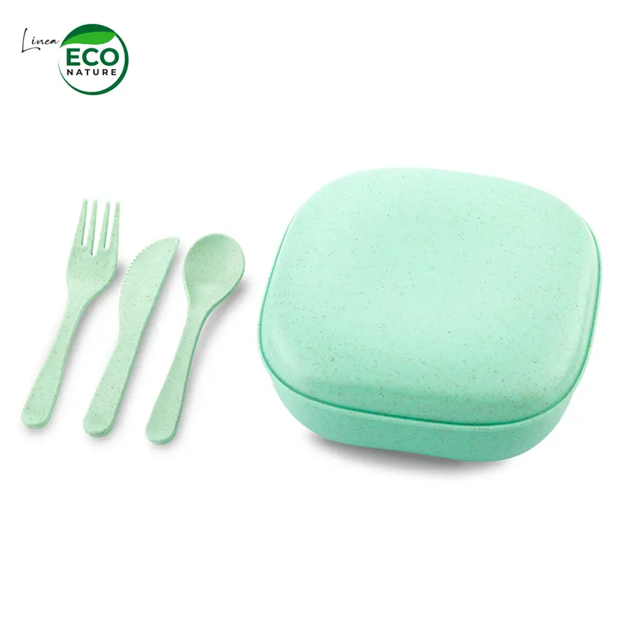 Portacomidas con Cubiertos Eco Nature 10