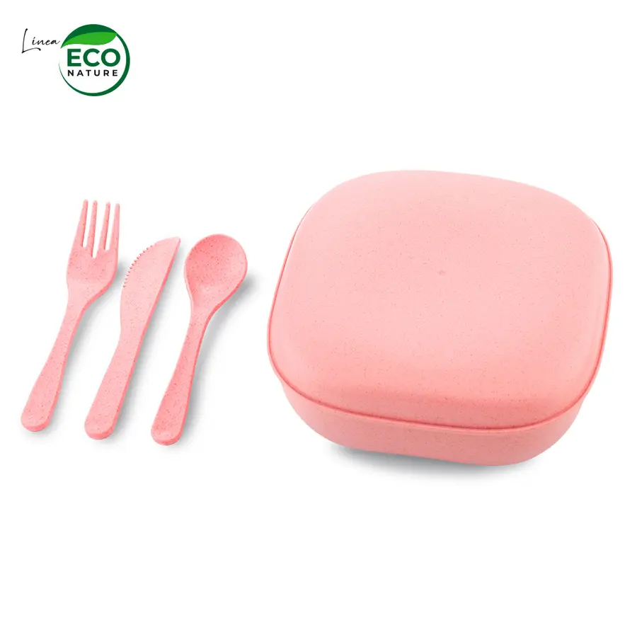 Portacomidas con Cubiertos Eco Nature 9