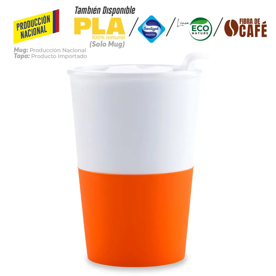 MUG PLÁSTICO OSIRIS 360ML - PRODUCCIÓN NACIONAL 12