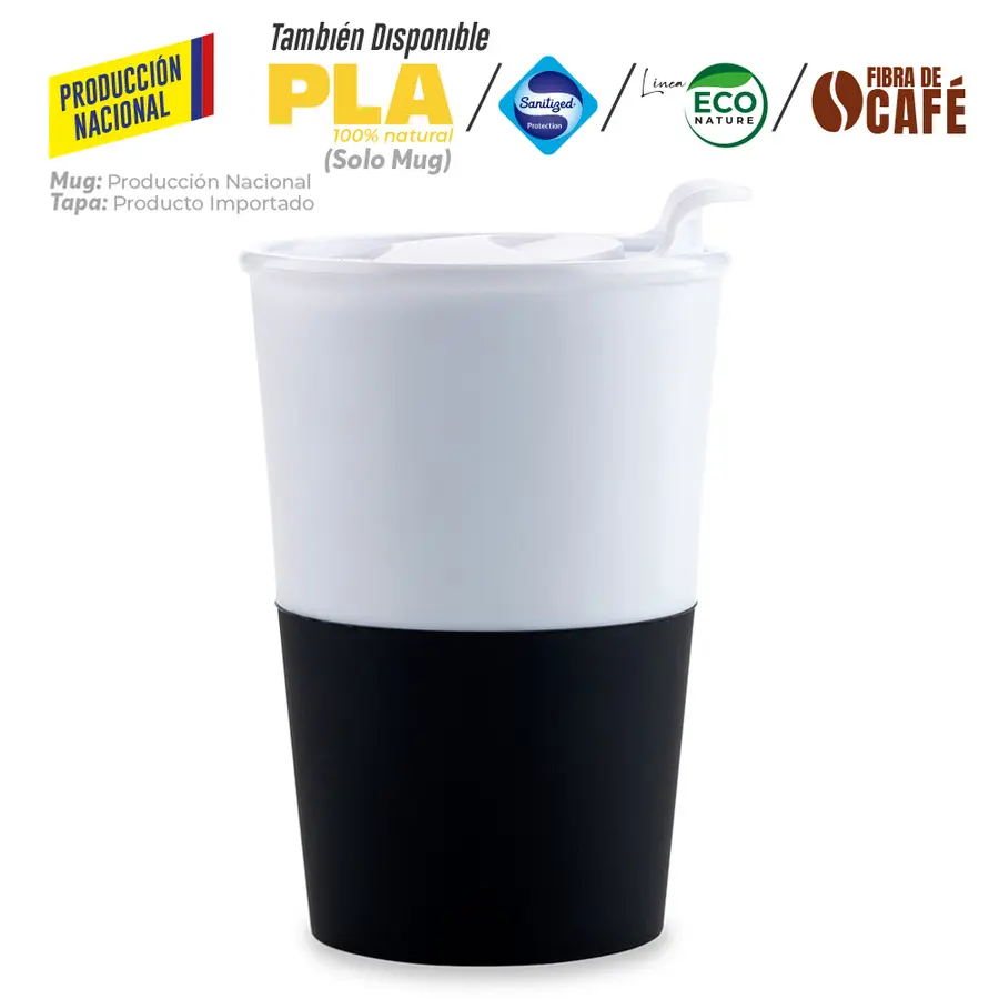 MUG PLÁSTICO OSIRIS 360ML - PRODUCCIÓN NACIONAL 13