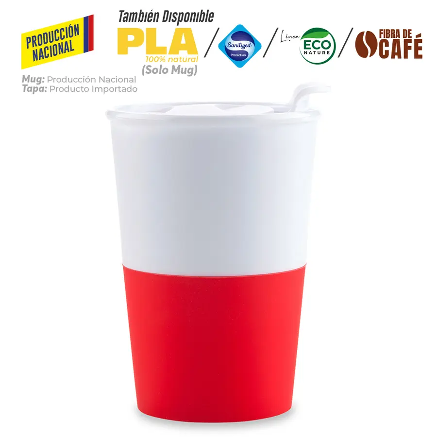 MUG PLÁSTICO OSIRIS 360ML - PRODUCCIÓN NACIONAL 14