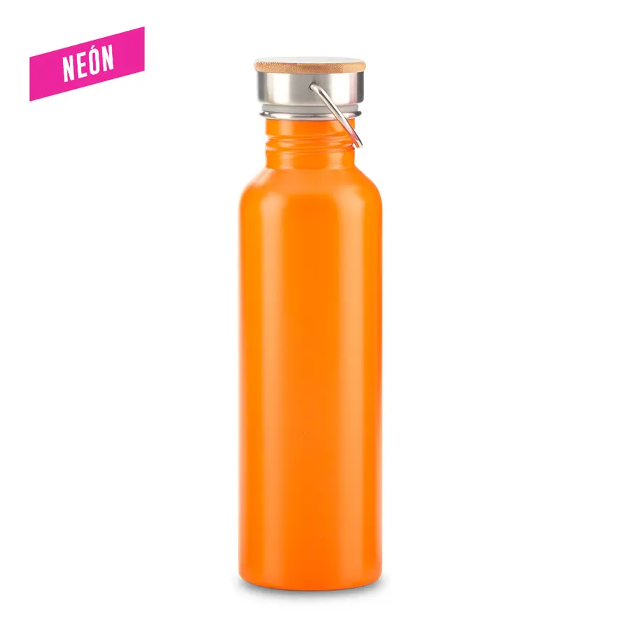 Botilito Metálico Wood 700 ml 12