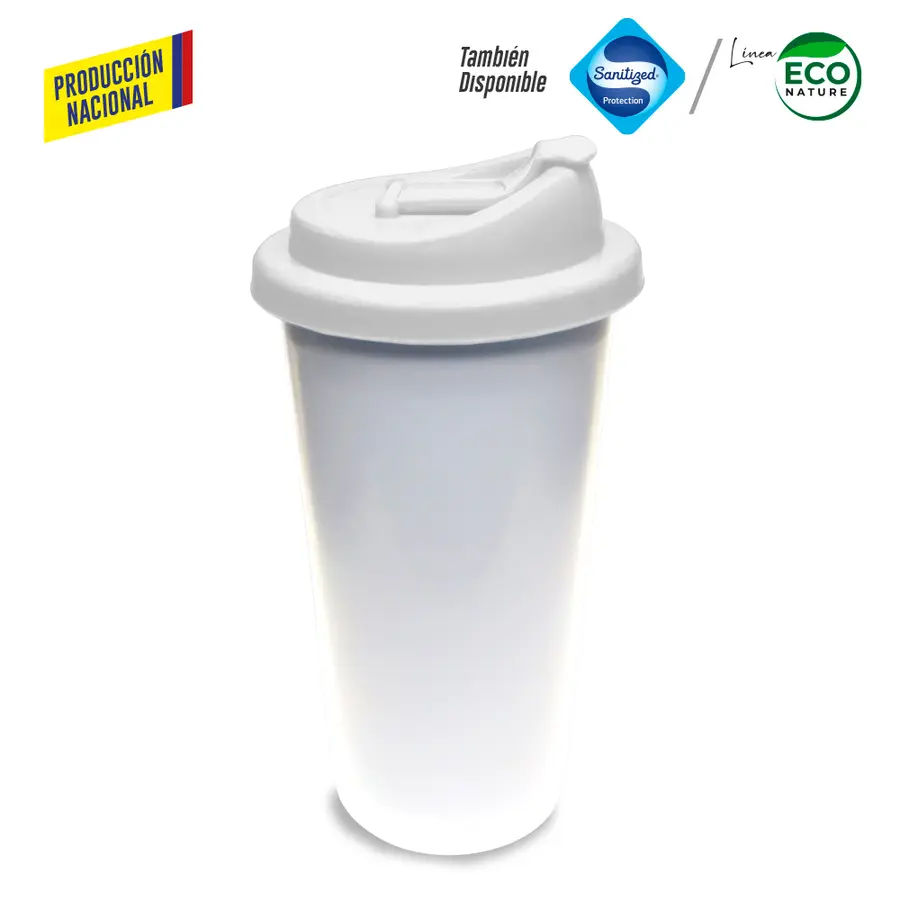 Vaso Doble Pared de Seguridad 450ml -Prod Nacional 10