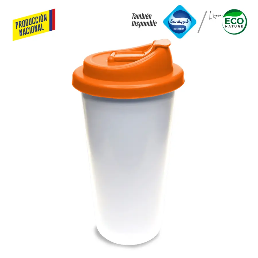 Vaso Doble Pared de Seguridad 450ml -Prod Nacional 11