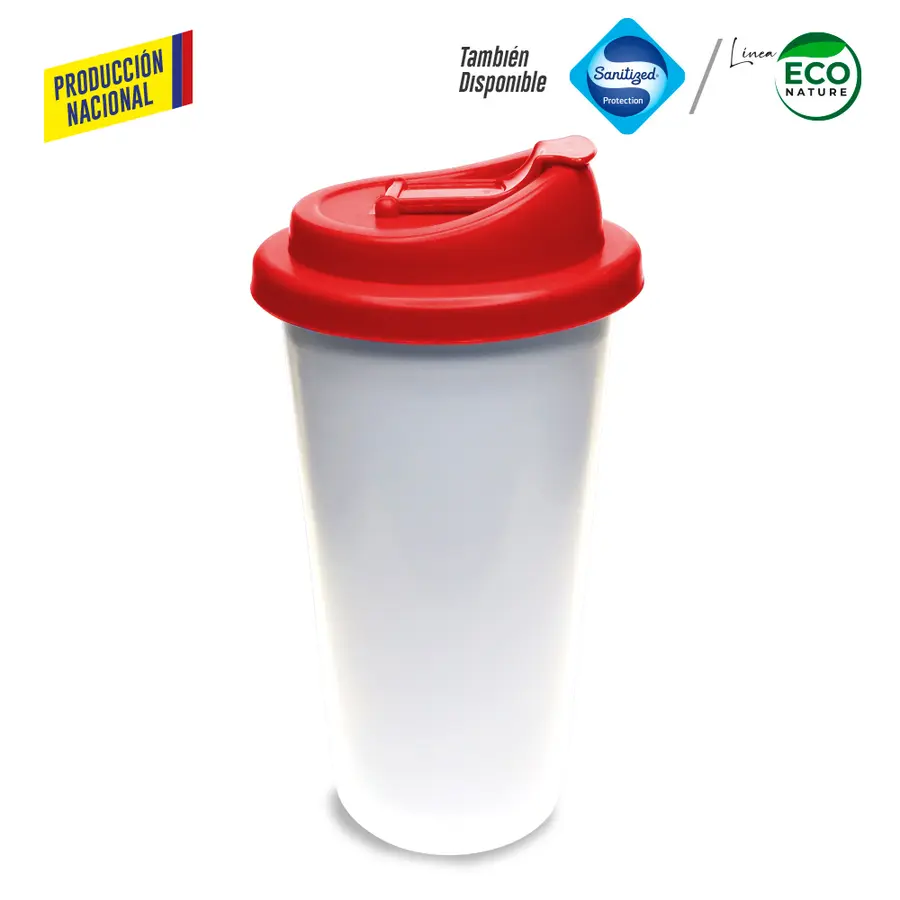 Vaso Doble Pared de Seguridad 450ml -Prod Nacional 12