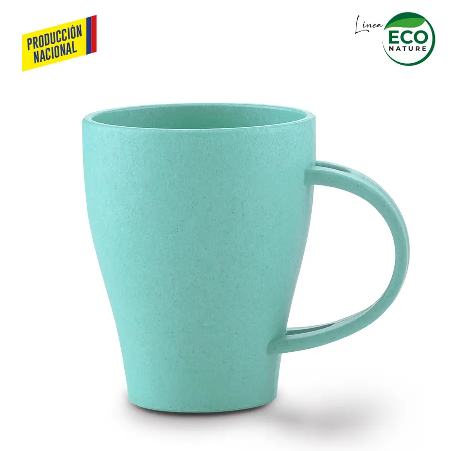 MUG PLÁSTICO CON CUCHARA TIFFANY 350ML - PRODUCCIÓN NACIONAL 12