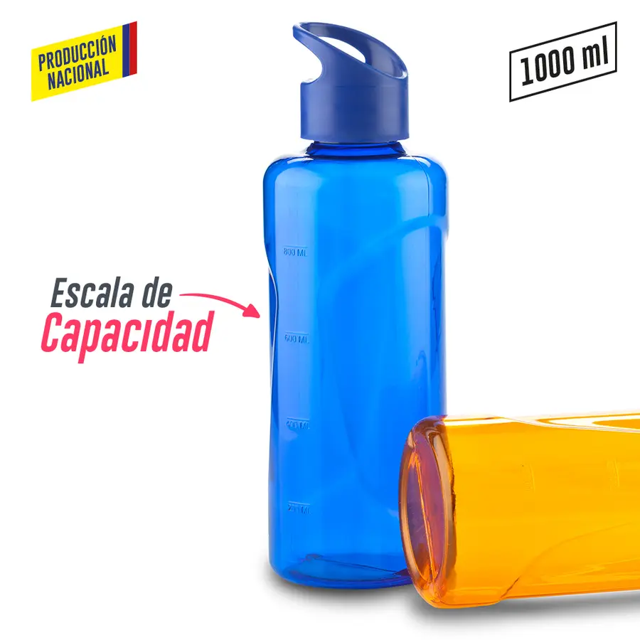 Botilitro Plástico 1000ml - 1 Litro 15