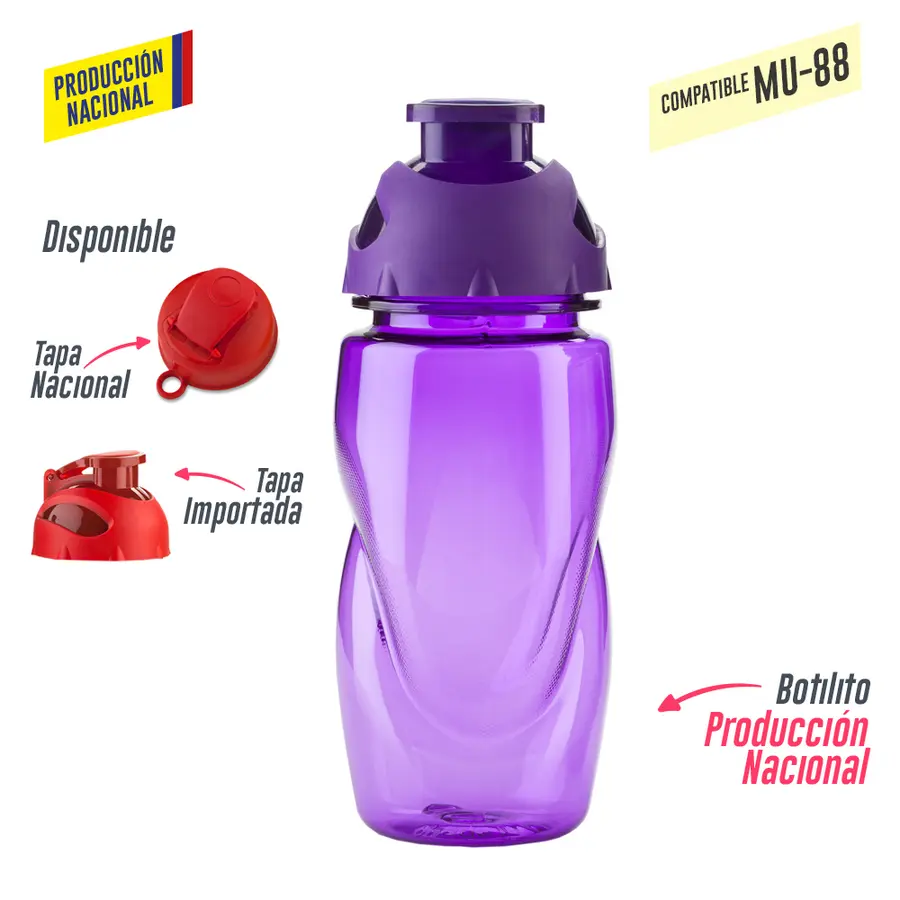 BOTILITO MINI SPRING 550ML (TAPA IMPORTADA O NACIONAL) 12