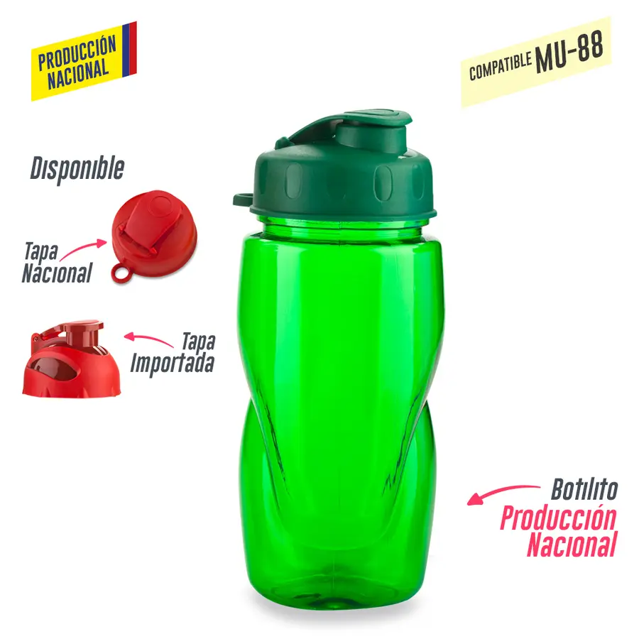 BOTILITO MINI SPRING 550ML (TAPA IMPORTADA O NACIONAL) 9