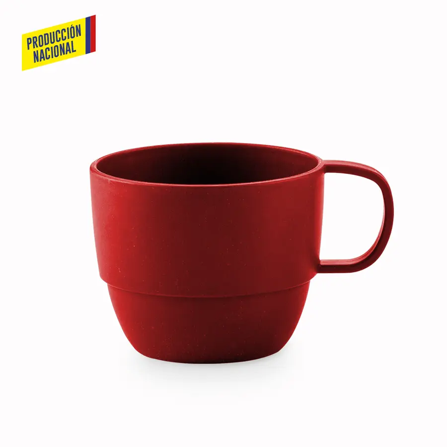 Mug Plástico Morning 320 ml, Producción Nacional 12