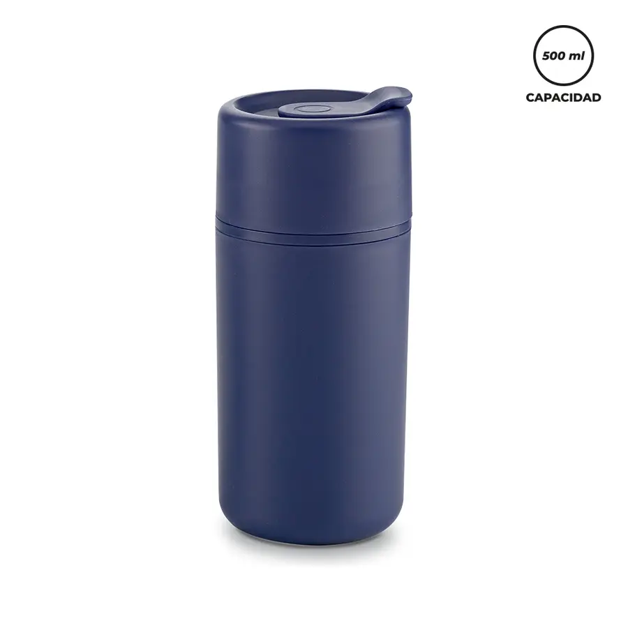 MUG PLÁSTICO QUOVO 500ml 10