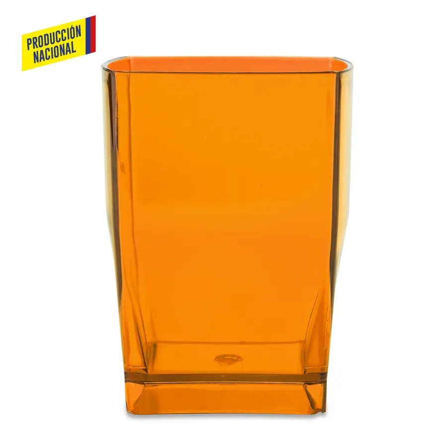 Vaso Cuadrado 7oz Cristal - Producción Nacional 12