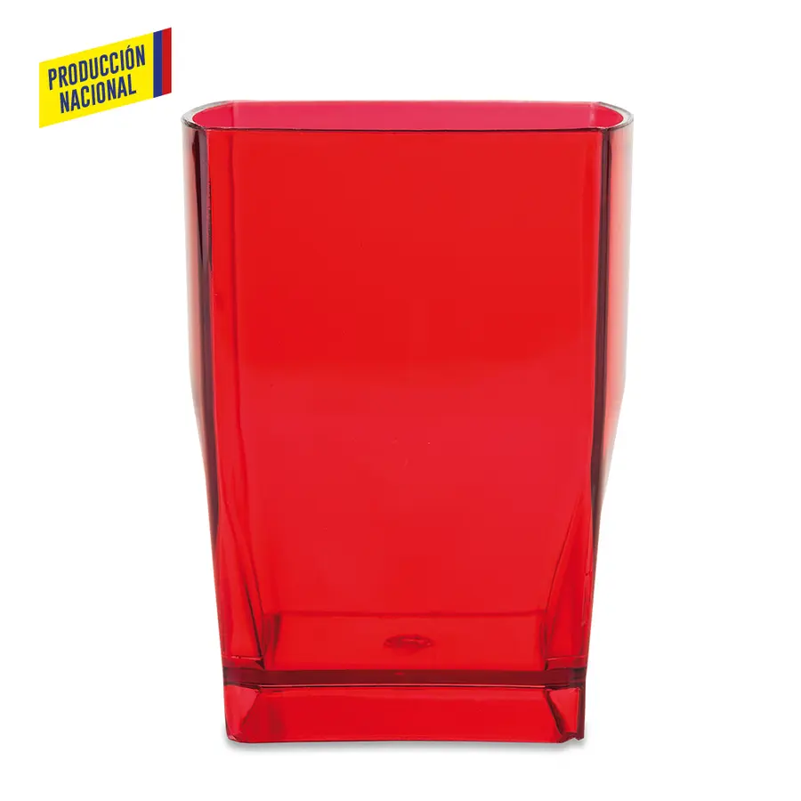 Vaso Cuadrado 7oz Cristal - Producción Nacional 13