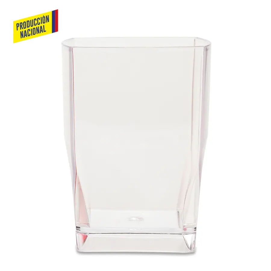 Vaso Cuadrado 7oz Cristal - Producción Nacional 14