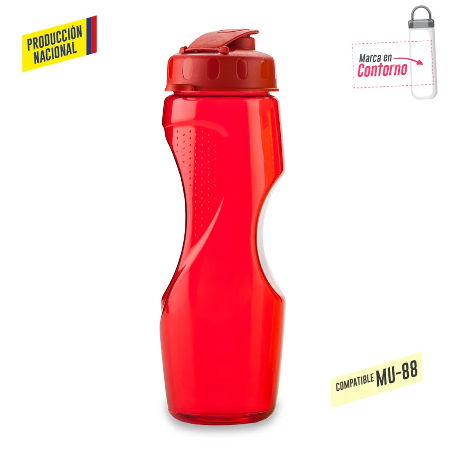 Botilito En PVC Hélice 760 ml - Producción Nacional 9