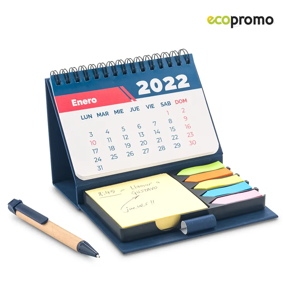Set De Escritorio Sticky Calendar