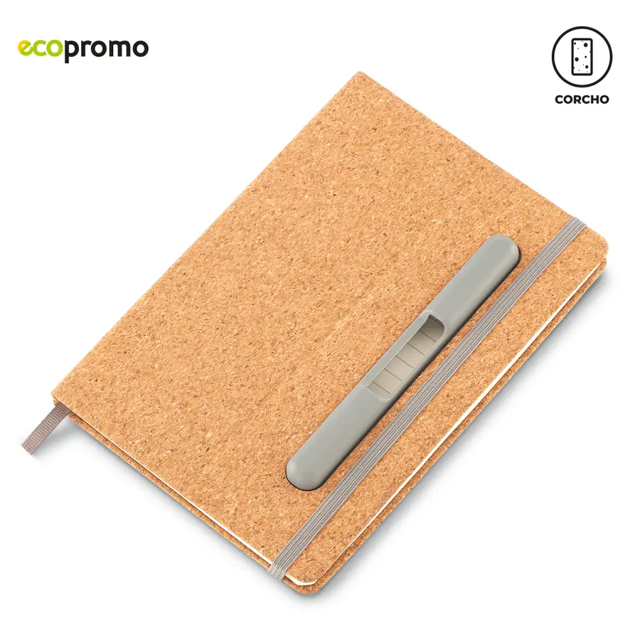 LIBRETA ASTRALIS CORK personalizado con logo - Promall Colombia