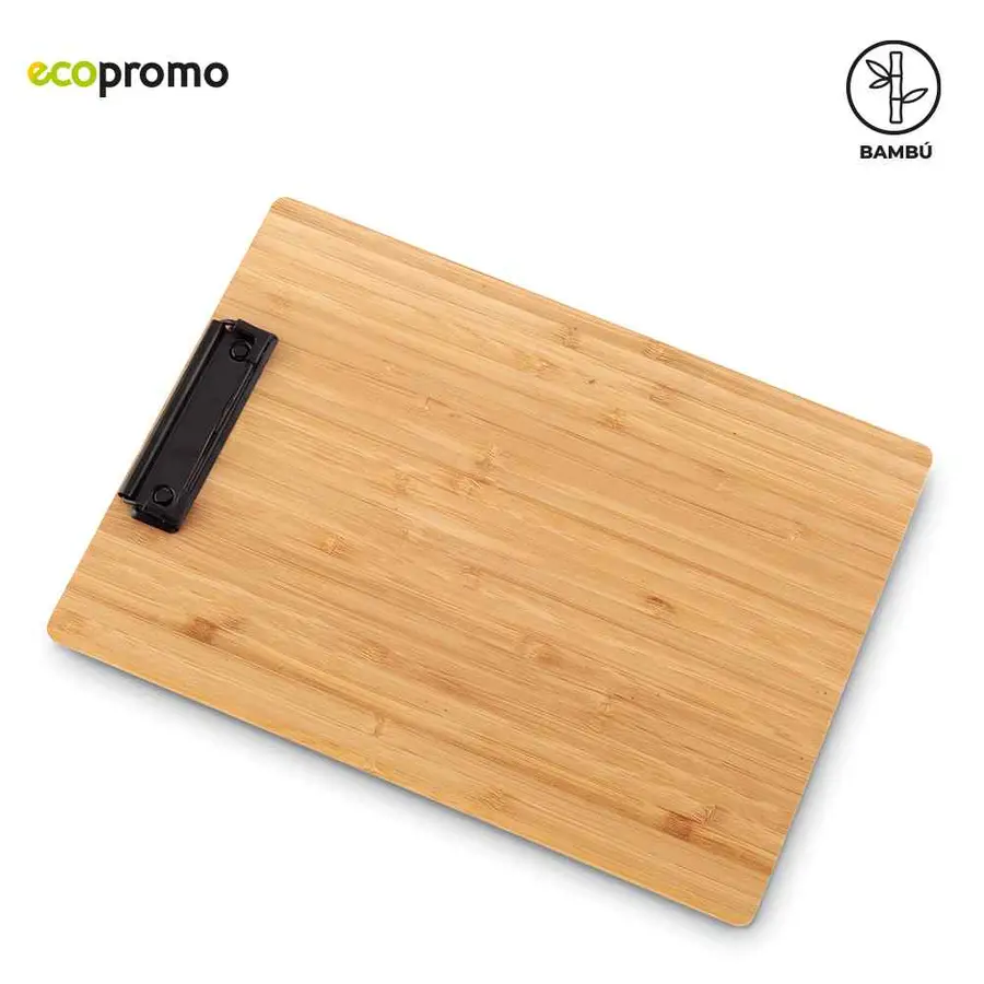 TABLA CLIP BAMBOO personalizado con logo - Promall Colombia
