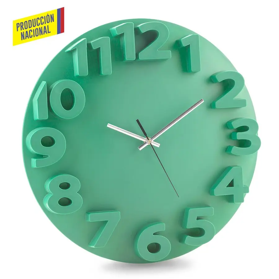 Reloj De Pared Tempo - Producción Nacional 13