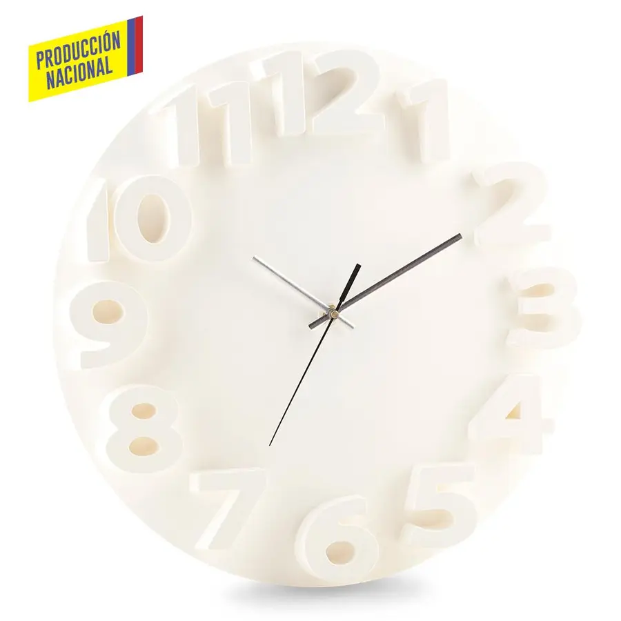 Reloj De Pared Tempo - Producción Nacional 9