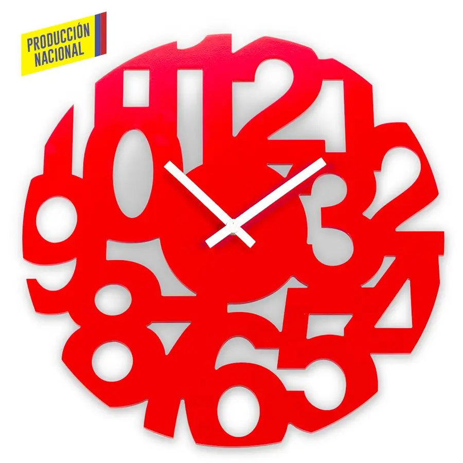 Reloj de Pared Cosmos - Producción Nacional 9