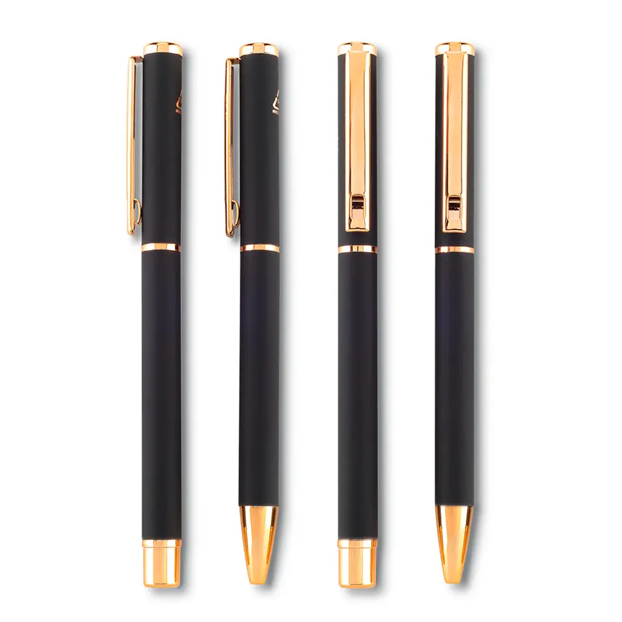 Set de Bolígrafos Emblem personalizado con logo - Promall Colombia