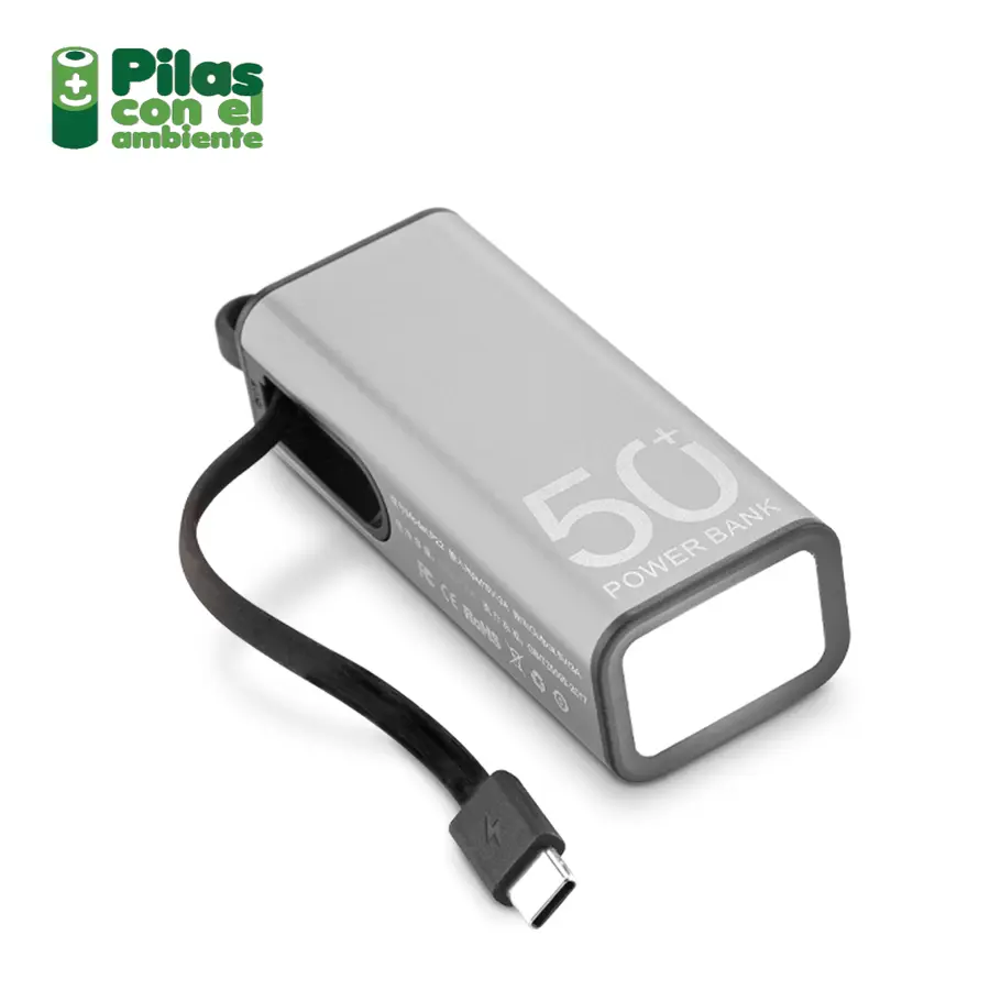 Pila Recargable Flashlight 5000 mAh