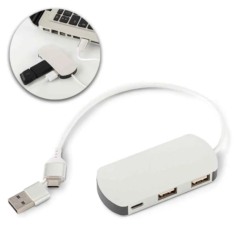 PUERTO USB SYNTRA personalizado con logo - Promall Colombia