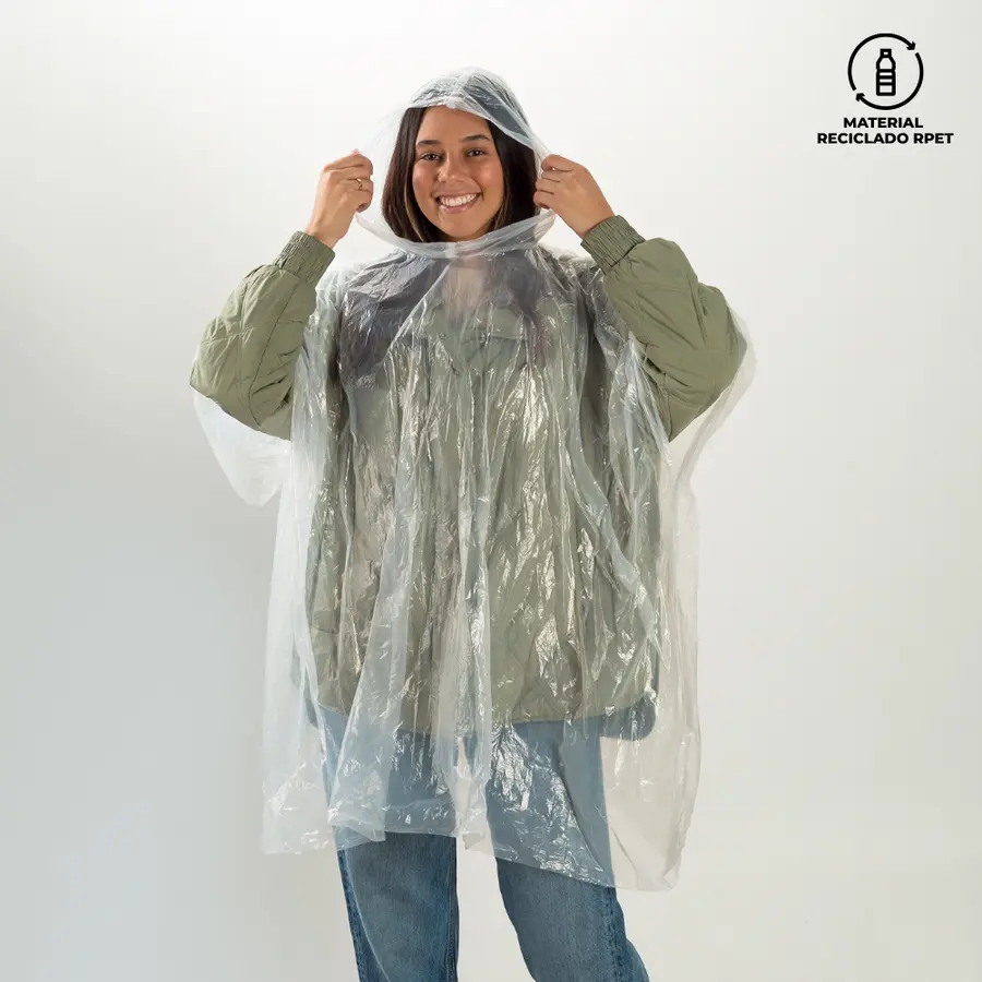 Poncho en Bolsa RPET 10