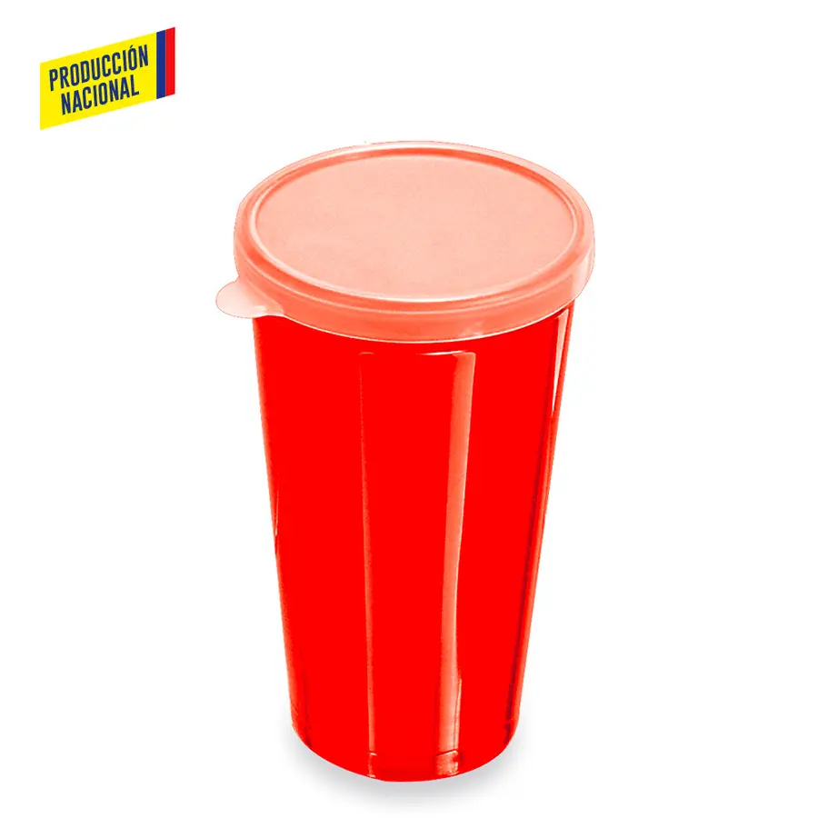 Vaso Tapa Plástico 14 oz - Producción Nacional 10
