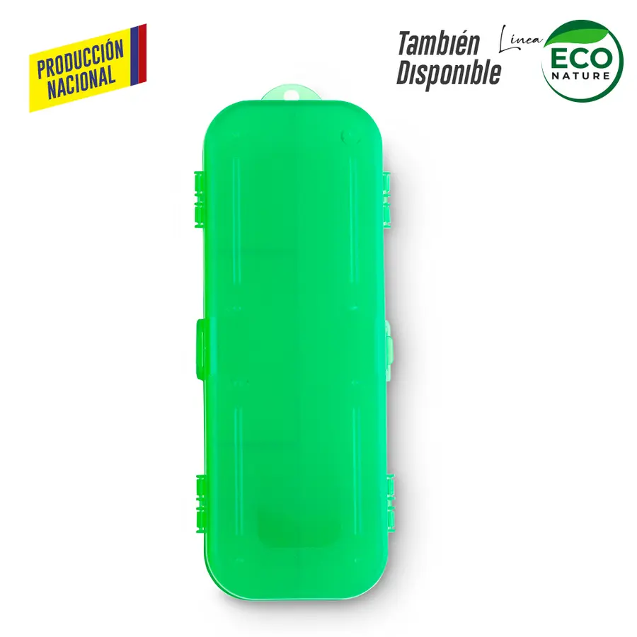 ESTUCHE PLÁSTICO DE TRES CUERPOS - PRODUCCIÓN NACIONAL 10