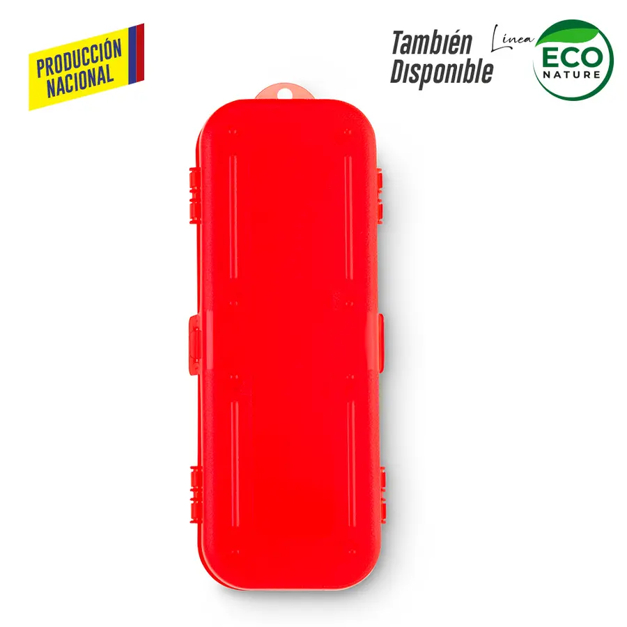 ESTUCHE PLÁSTICO DE TRES CUERPOS - PRODUCCIÓN NACIONAL 9
