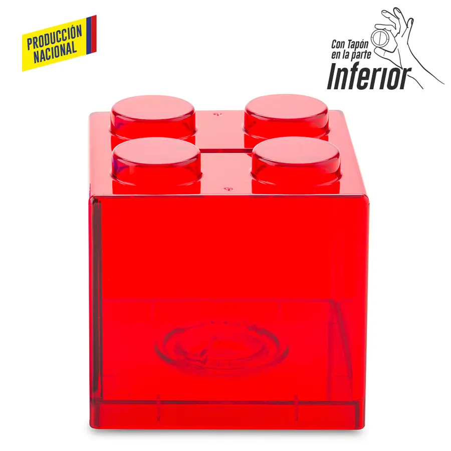 Alcancía Cubo Apilable - Producción Nacional 9
