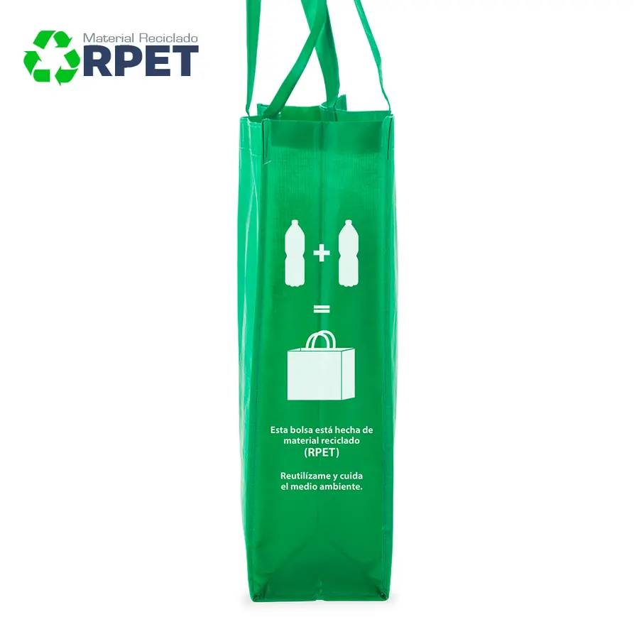 Bolsa Ecológica Laminada en RPET 9