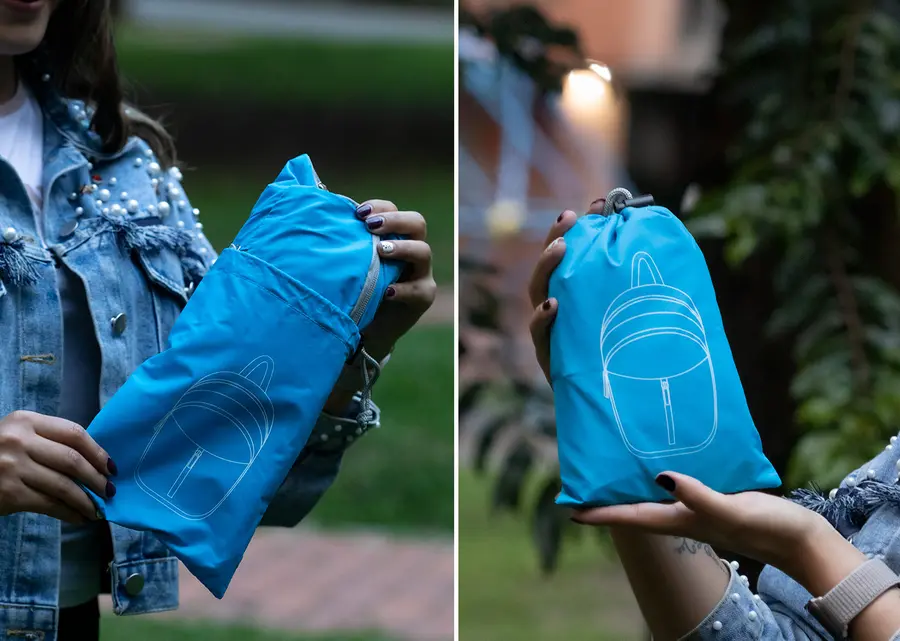 Bolso Plegable Cleopatra 20 Lts. 9